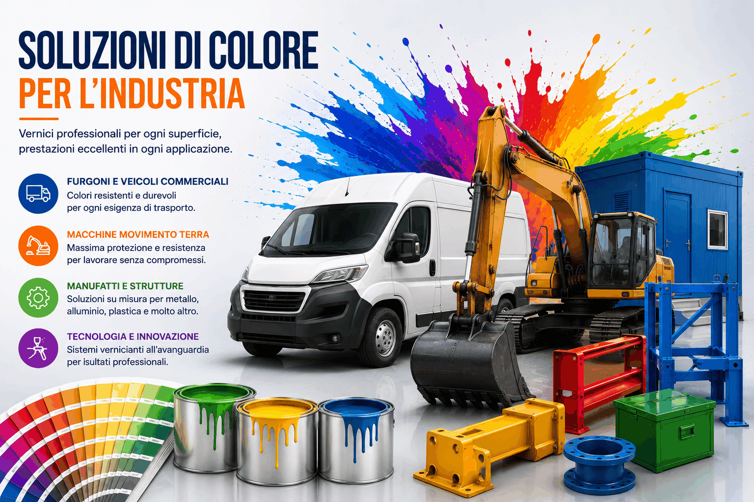 Vernici e applicazioni industriali