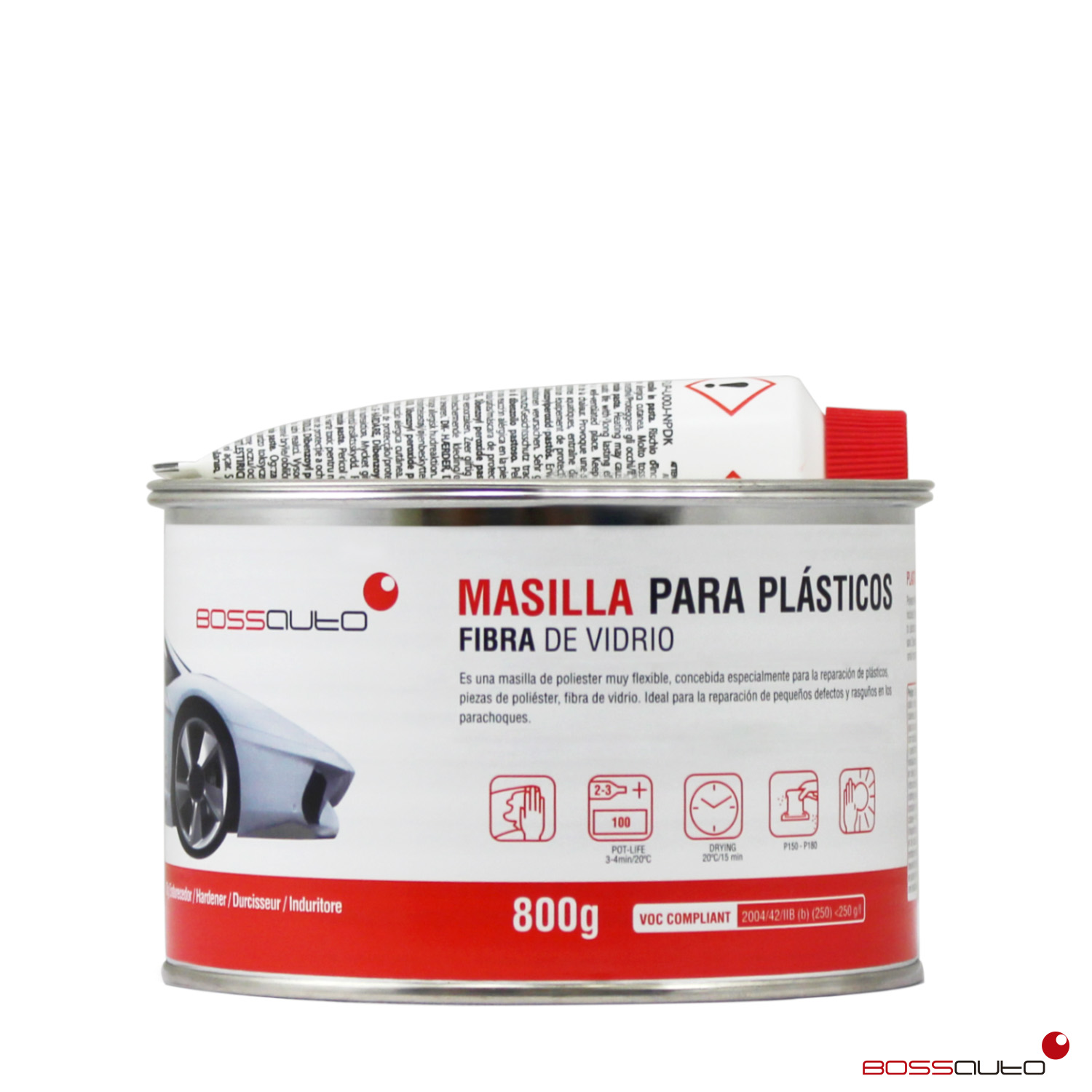 Bossauto Masilla para plasticos