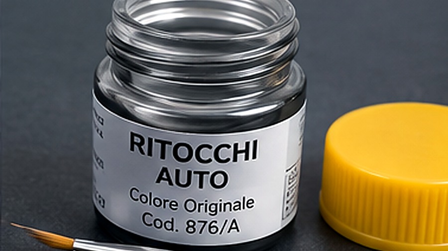 Immagine realistica stick ritocco auto milano