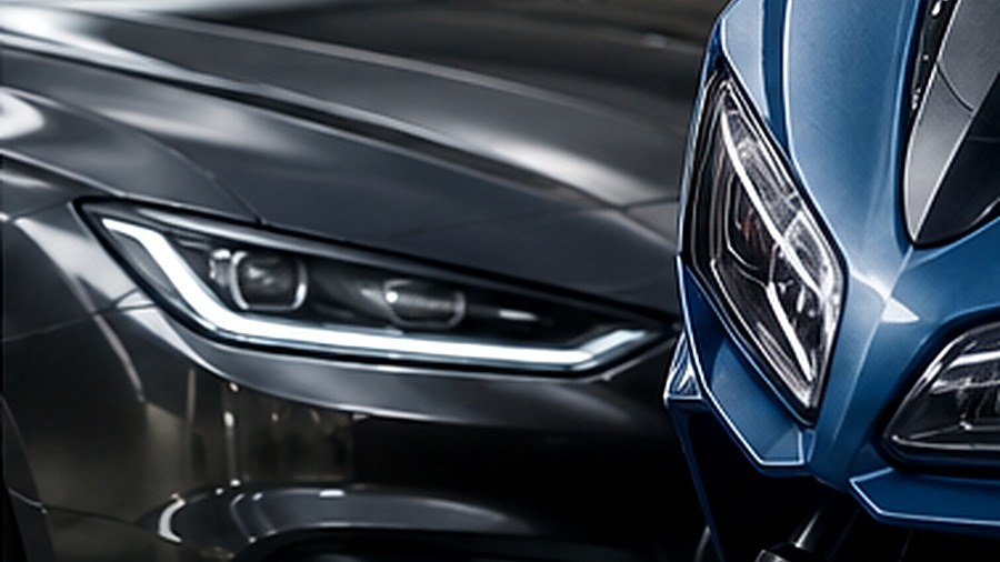 Immagine realistica vernice auto moto milano