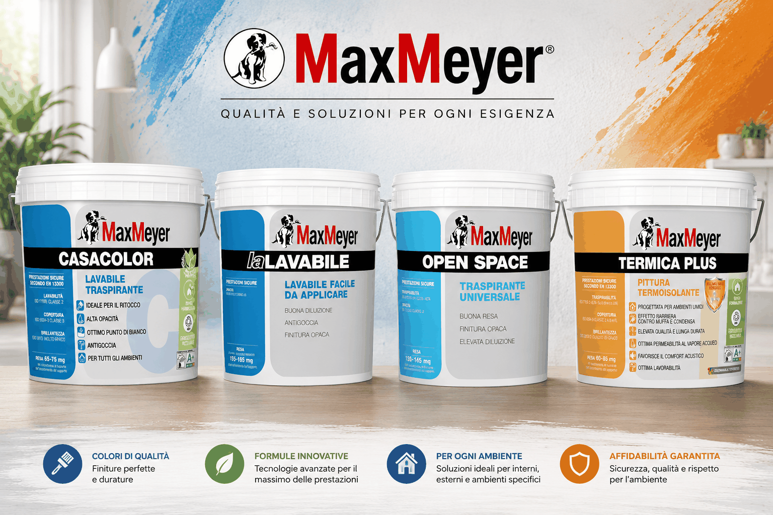 Prodotti Max Meyer per casa e decorazione
